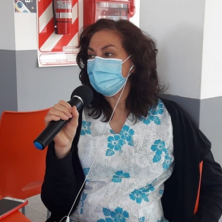 En FM 10 hablamos con la Secretaria de Salud, Mar�a Estela Jofre sobre los casos de COVID19 que van surgiendo y el plan de vacunaci�n que este viernes se saldr� a la b�squeda de los ni�os que a�n no fueron vacunados