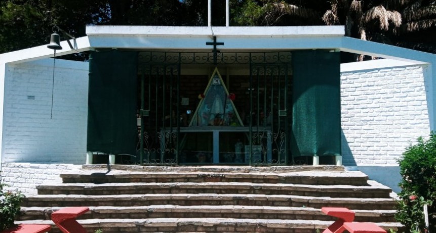 Se suspendi&oacute; para el domingo la peregrinaci&oacute;n a la V&iacute;rgen de los Recuerdos, la lluvia hizo imposible transitar de a pie el camino que va paralelo a las v&iacute;as del Ferrocarril