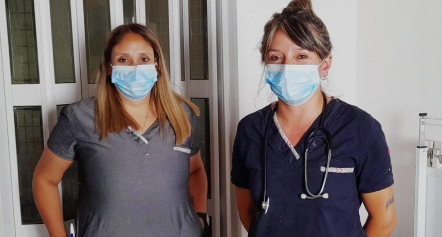 Con FM 10 visitamos el vacunatorio de barrio Los Zorzales este lunes