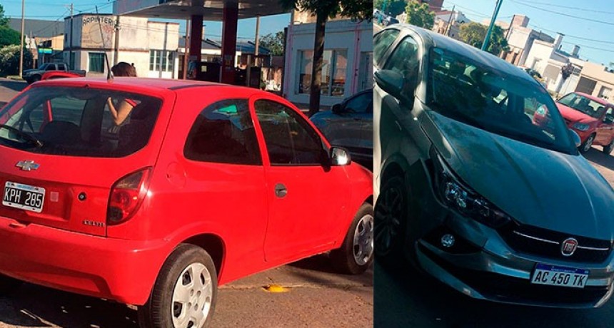 Colisión leve en avenida Tres de Febrero
