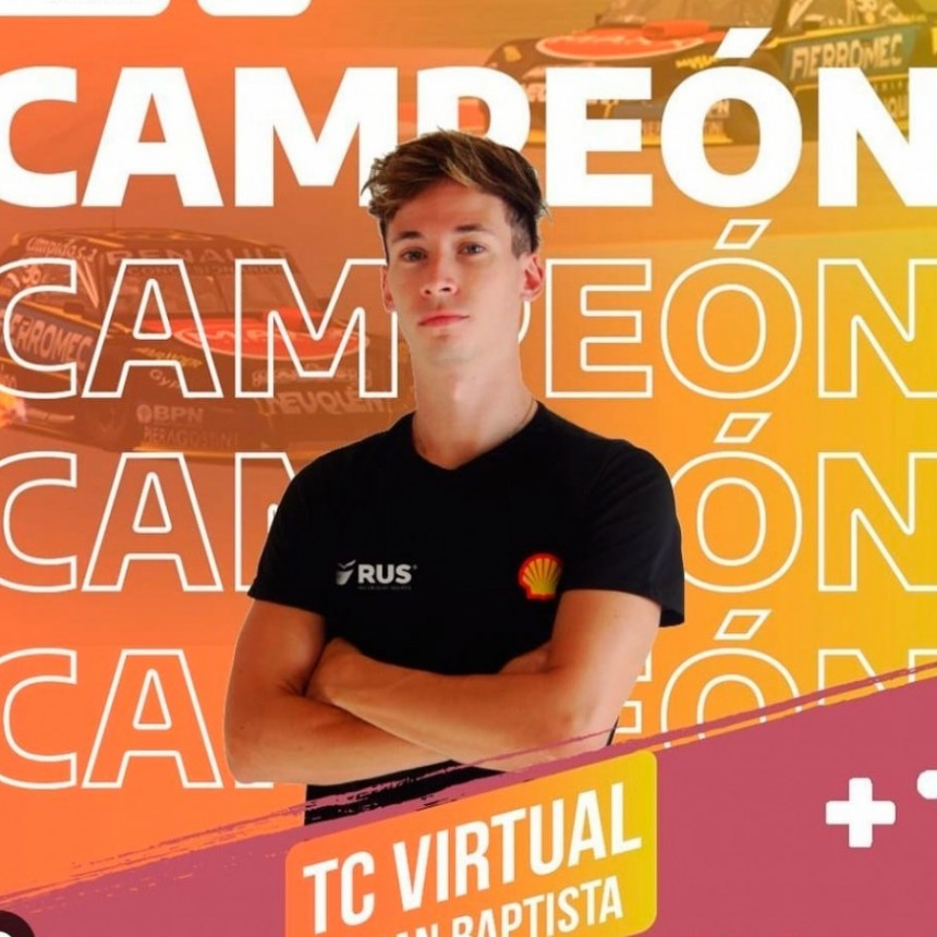 Julián Baptista: “Esta temporada me costó mucho más, tuve que entrenar mucho, asique fue un gran sacrificio ganar este bicampeonato” 