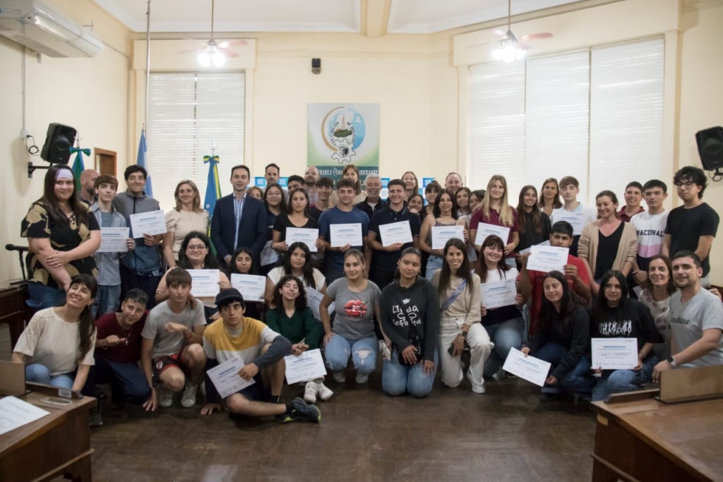 Se desarrolló el cierre del Concejo Deliberante Juvenil en el HCD