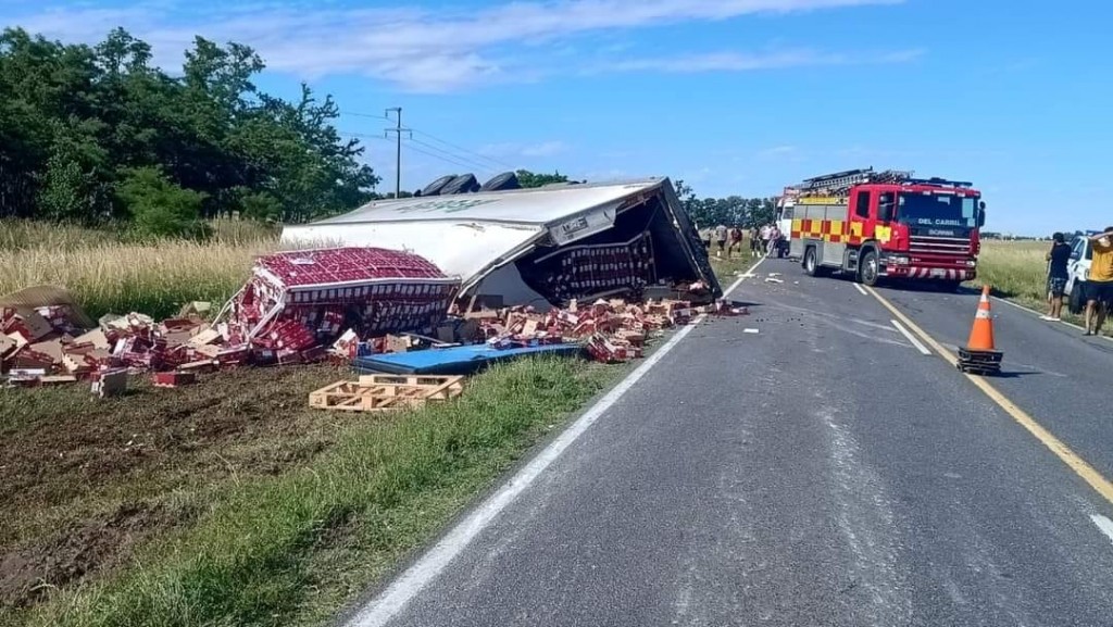 Ruta 205-Saladillo: Fatal accidente con el saldo de dos fallecidos, una mujer y un niño de 12 años