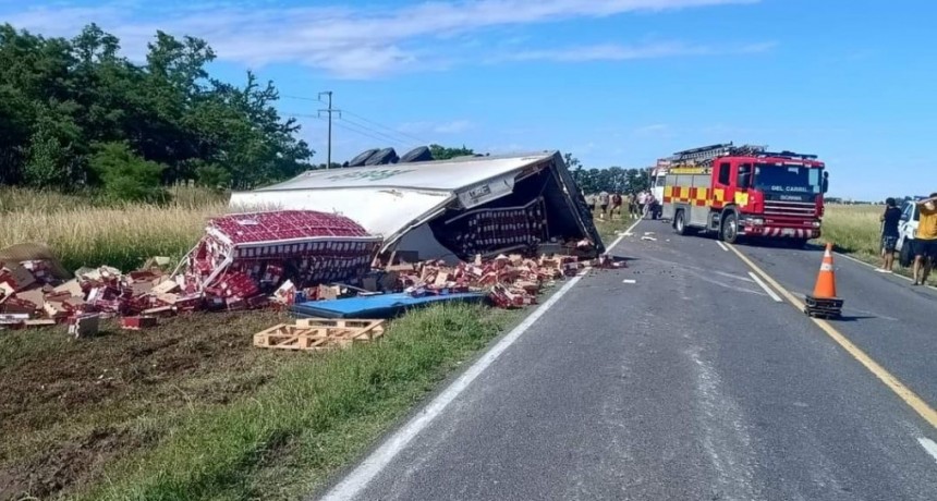 Ruta 205-Saladillo: Fatal accidente con el saldo de dos fallecidos, una mujer y un niño de 12 años