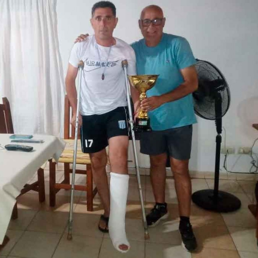 Marcelo Martínez: “Fue una desgracia del fútbol, fuimos a competir el fin de semana a Uruguay, al Mundialito, y pasé una fatalidad”
