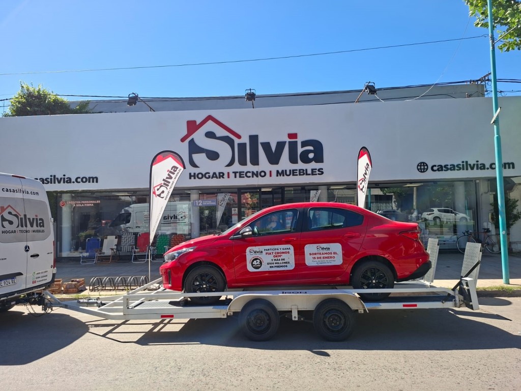 Casa Silvia sortea un Fiat Cronos cero kilómetro y más de 100 millones en premios, el último día de participación es el 31 de diciembre