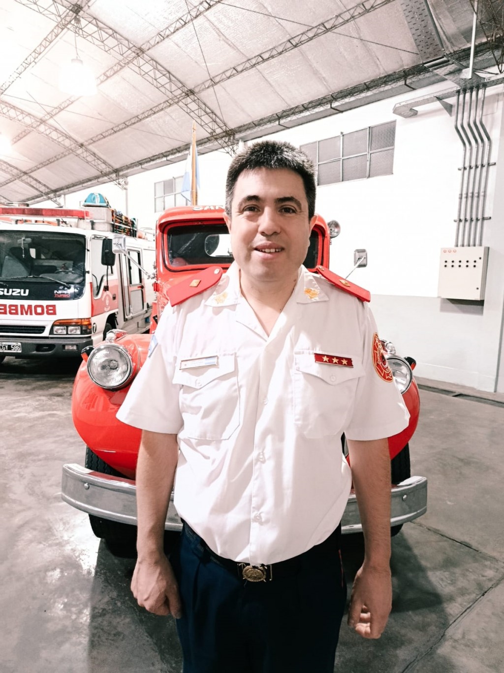 Carlos Lemos: Queremos que se sumen jóvenes al Curso de Aspirantes, que se animen y se incorporen para poder empezar en marzo