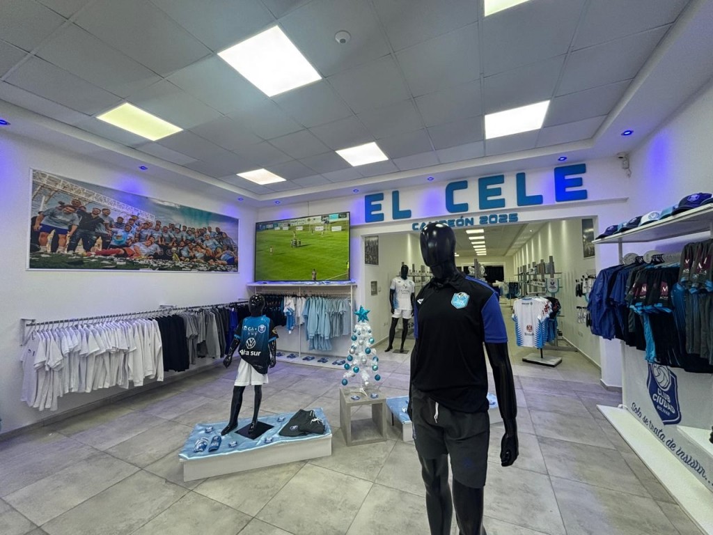 Se viene Celemanía, la tienda oficial del Club Ciudad de Bolívar