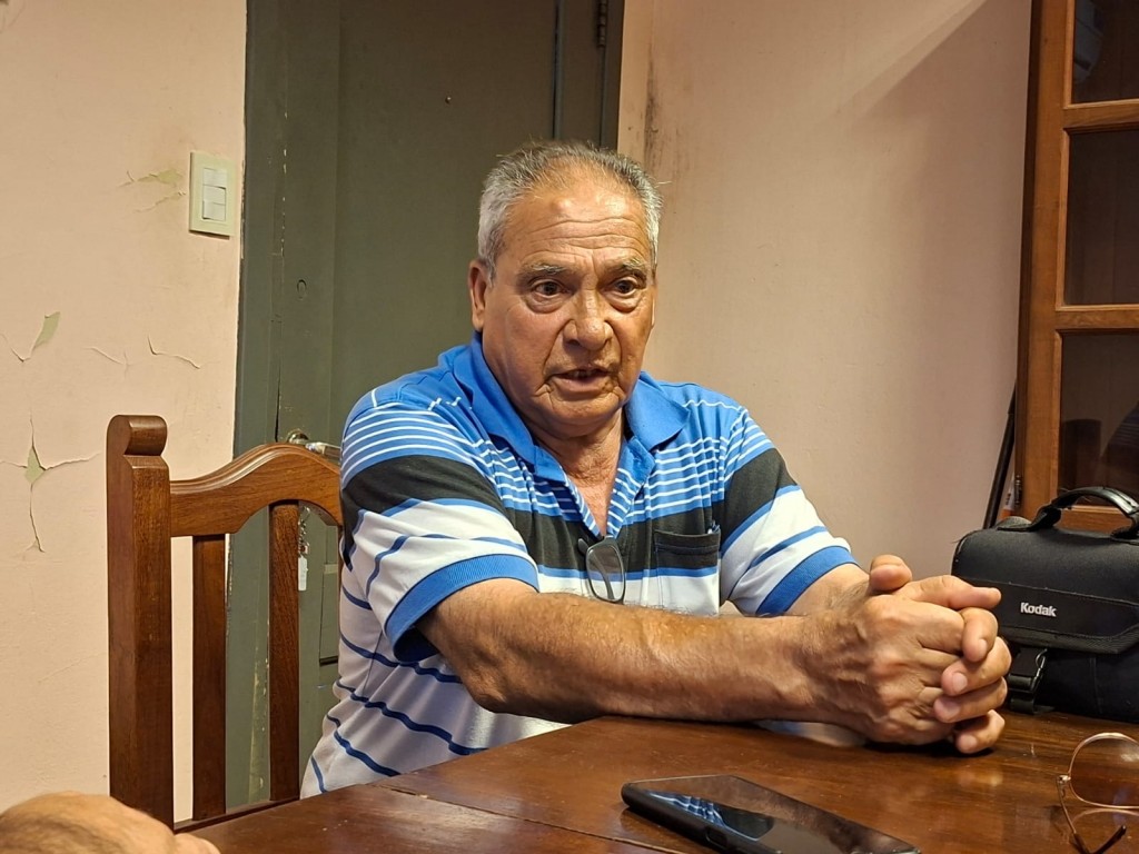 Eduardo Ardienco:  Estoy preocupado porque todas las máquinas y herramientas del predio, están a cargo mío y soy el responsable directo