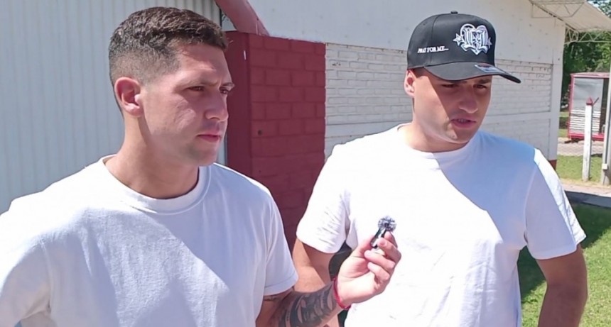 Juan Salamanco y Blas Aguilar anticiparon detalles de las fiestas de Área 65 que se realizarán en la Sociedad Rural